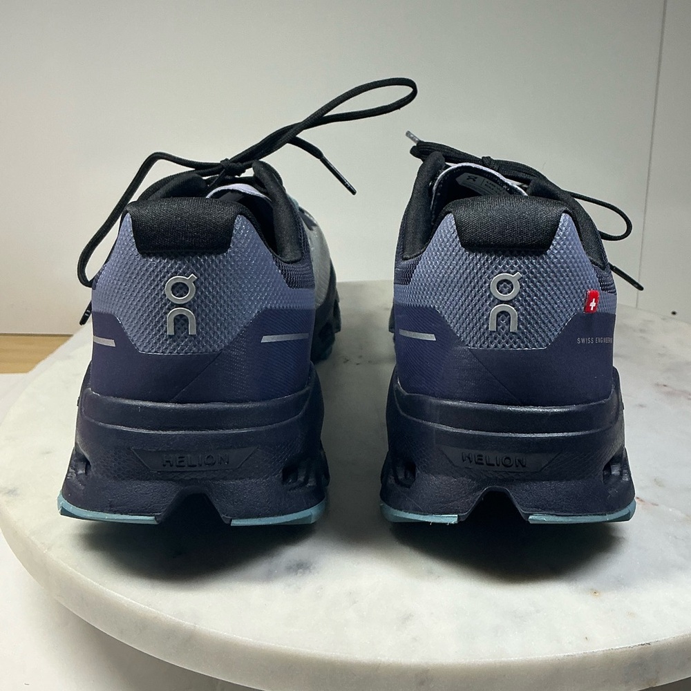 On Cloud Women's Size 10 Navy Wash Blue Cloudvista Trail Running Shoes - Picture 5 of 15
